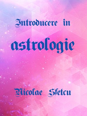 cover image of Introducere în Astrologie